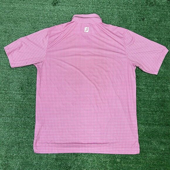 FOOTJOY LISLE PINK GOLF SHORT SLEEVE  POLO MENS XL - Picture 5 of 6